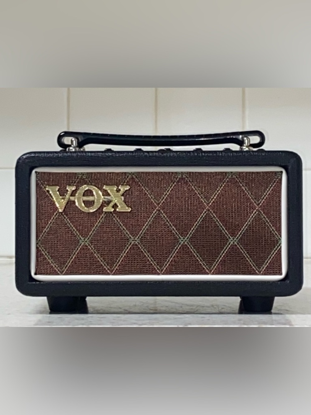 Vox MSB25 Mini Superbeetle 50W Guitar Amplifier Faceplate with Gold Logo